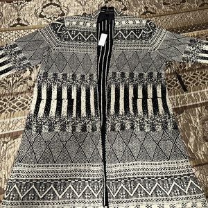 Max Sport Women’s Patterned Longline Cardigan